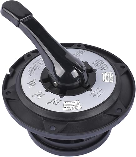 Miniatura 4 de GELUOXI SPX0714BA Cubierta de llave de válvula multipuerto y reemplazo del conjunto de mango para válvulas multipuerto Hayward modelo SP0714T