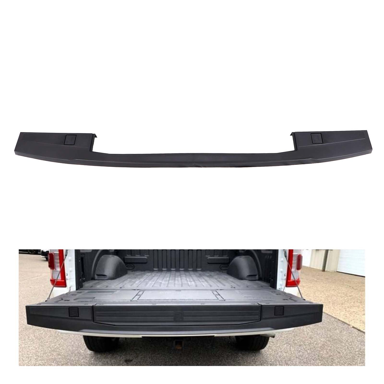 Tailgate Molding Cover With Flexible Step For 2015-2019 Ford F150 - Easy Install & Durable
