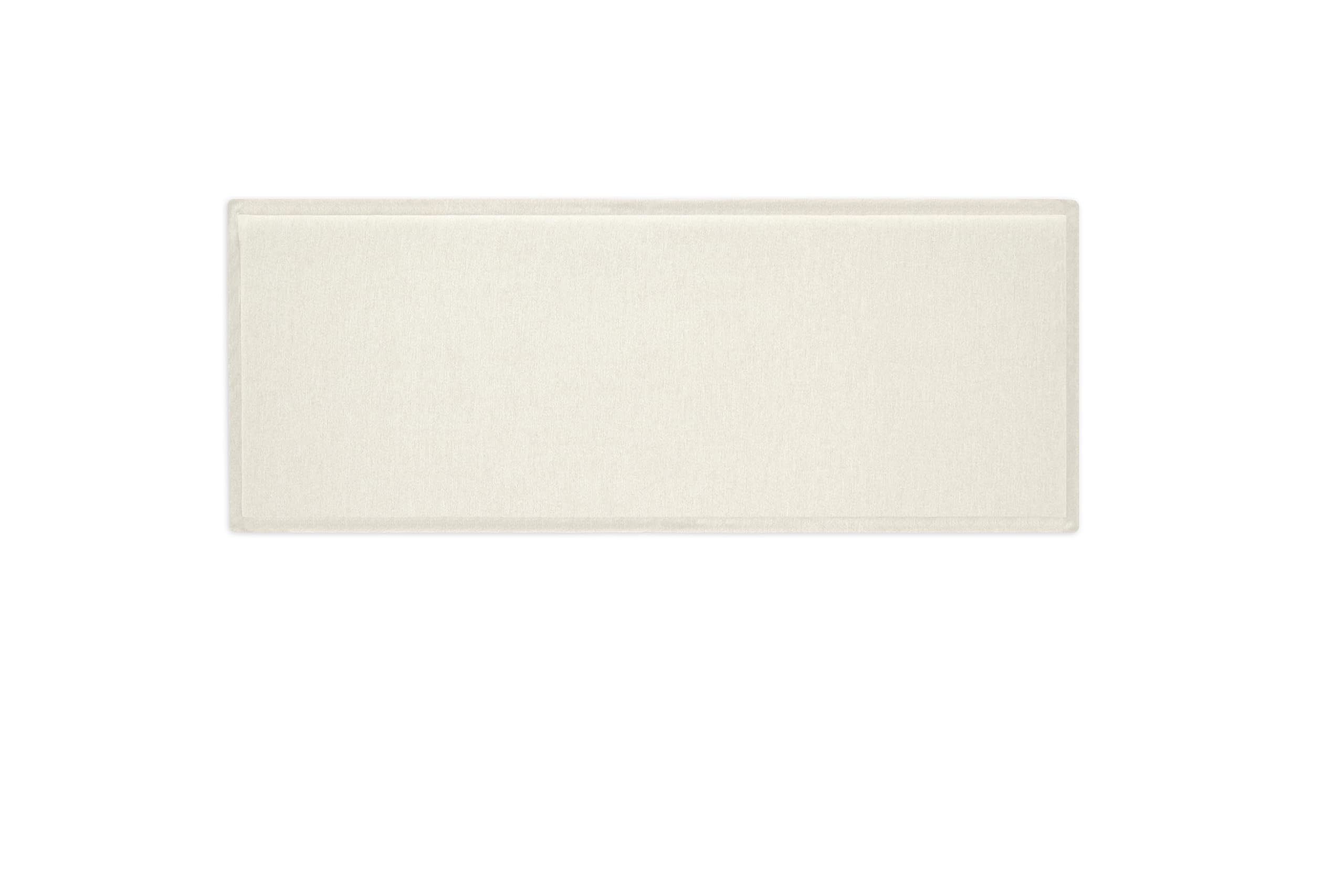 WIN REST Cabecero de Cama Oasis Tapizado Lino Tela Antimanchas, Fibras Naturales, Tacto Fresco, Moderno y Elegante, Color Lino Blanco, Cabecero 170X60 cm (Cama 160)