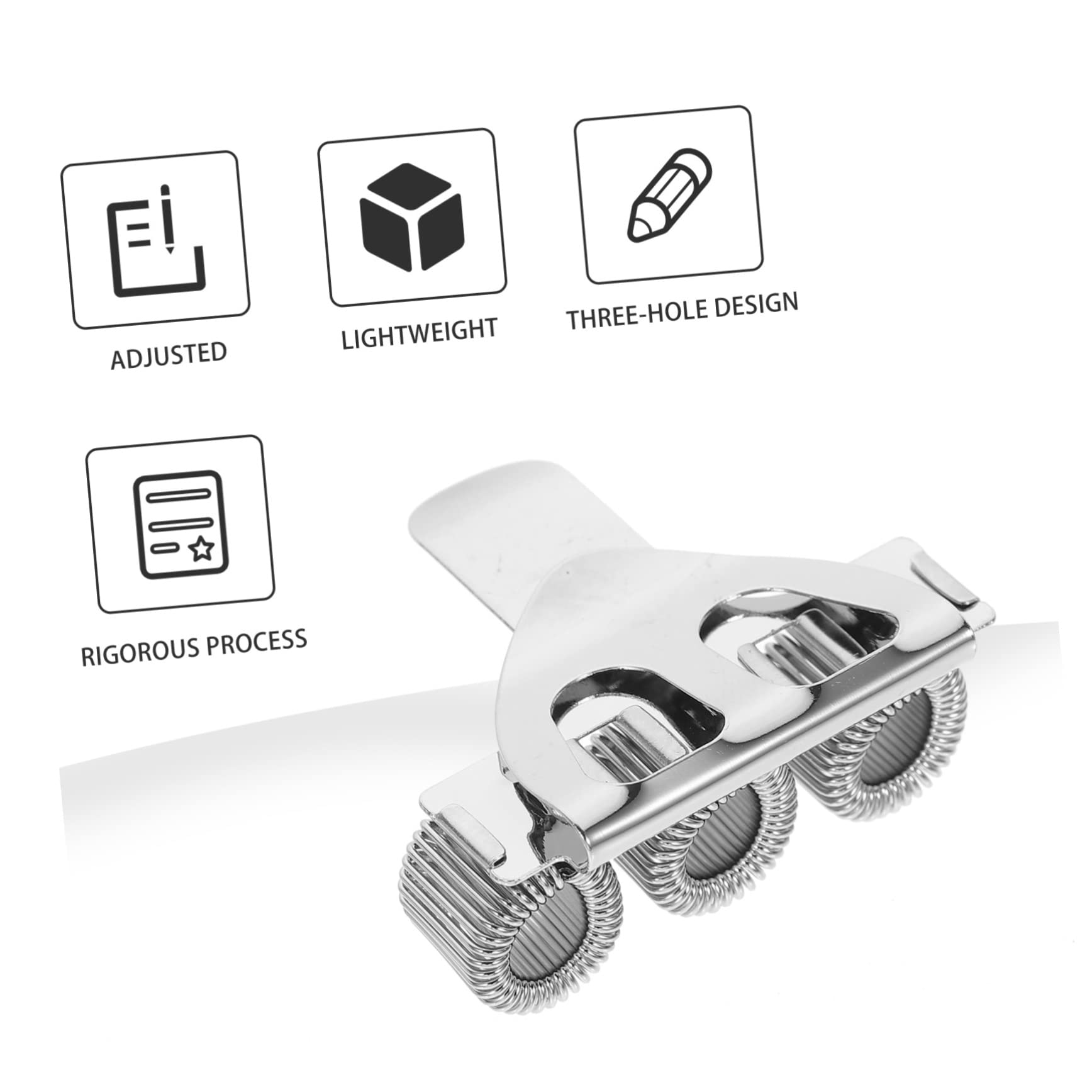 Ciieeo 20pezzi Portapenne Metallo Con Design e Clip Per Ufficio Scuola e Uso Professionale Accessorio Pratico Per Insegnanti e Medici