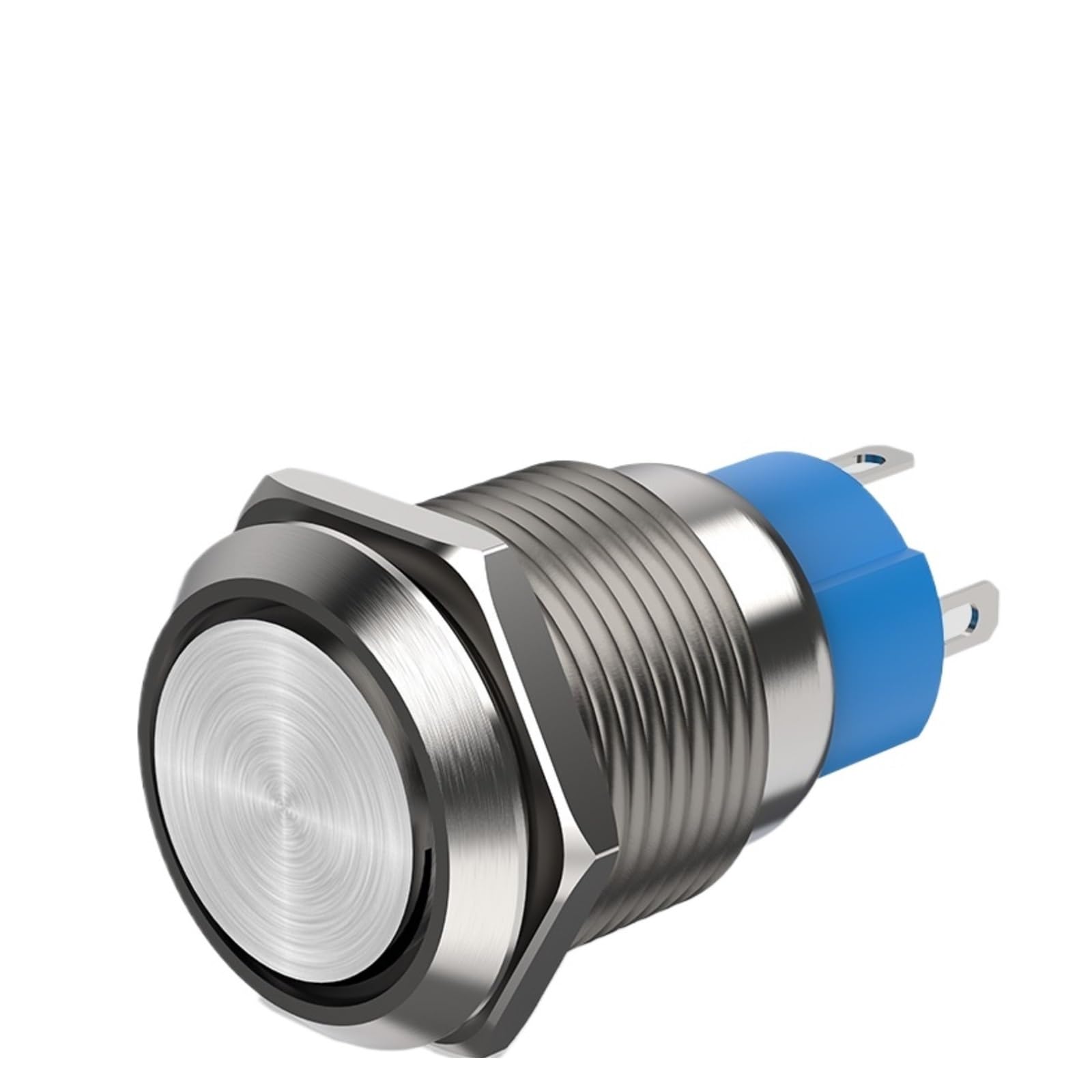 Interruptor De Botón De Metal De 19-30 Mm Impermeable Momentáneo