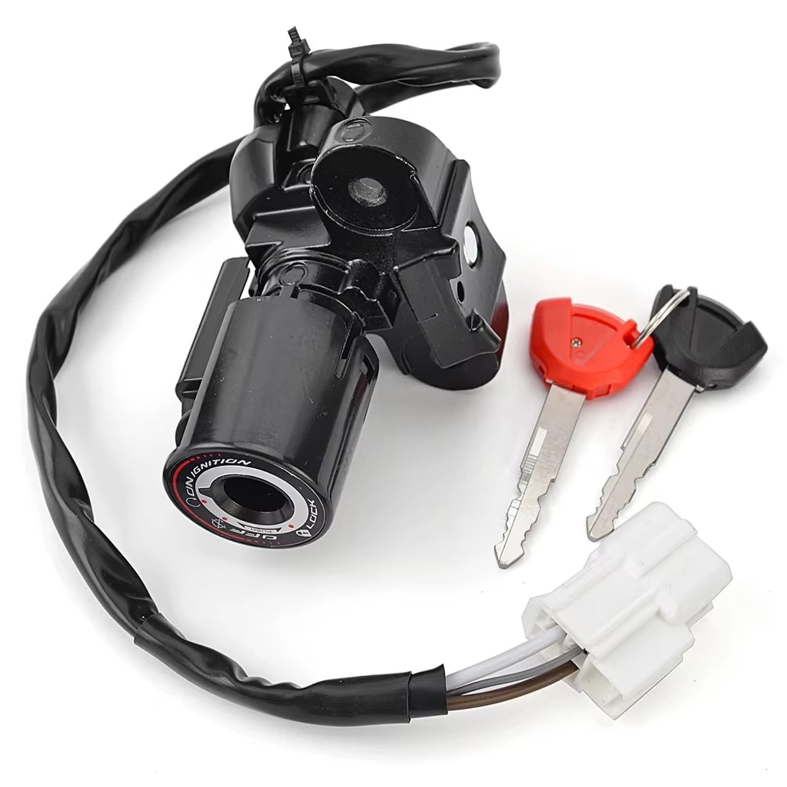 Llave Bloqueo Interruptor Encendido para Kawasaki Ninja 400 Z400 ER400 EX400 7