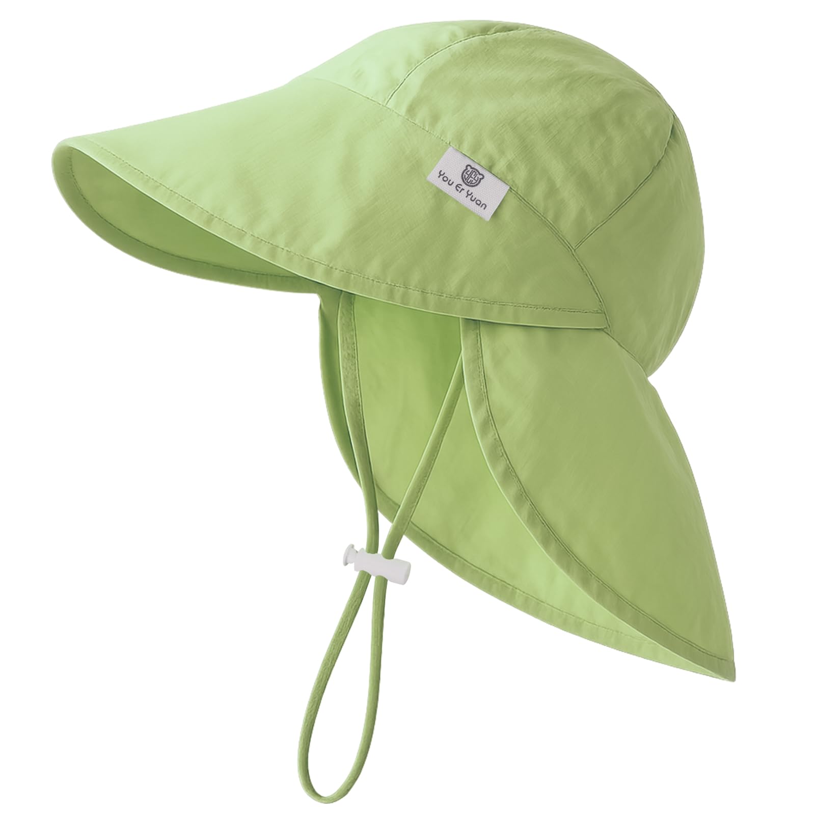 Gorro Filtro UV Bebe, Gorros Proteccion UV Bebe Algodón (Beige) — view 9