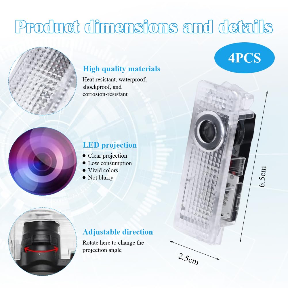 BMW Türprojektor - LED Logo Beleuchtung Für Alle Serien