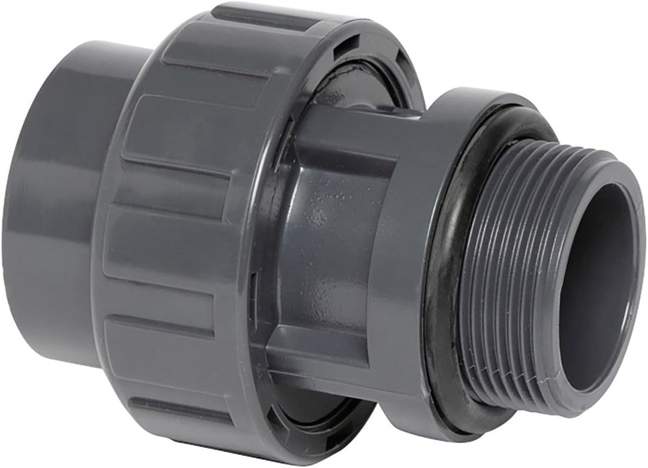 Fluidra07716 - Link M/H 3-Piece PVC Classification and HSS Male D50 x 1ñ Inch