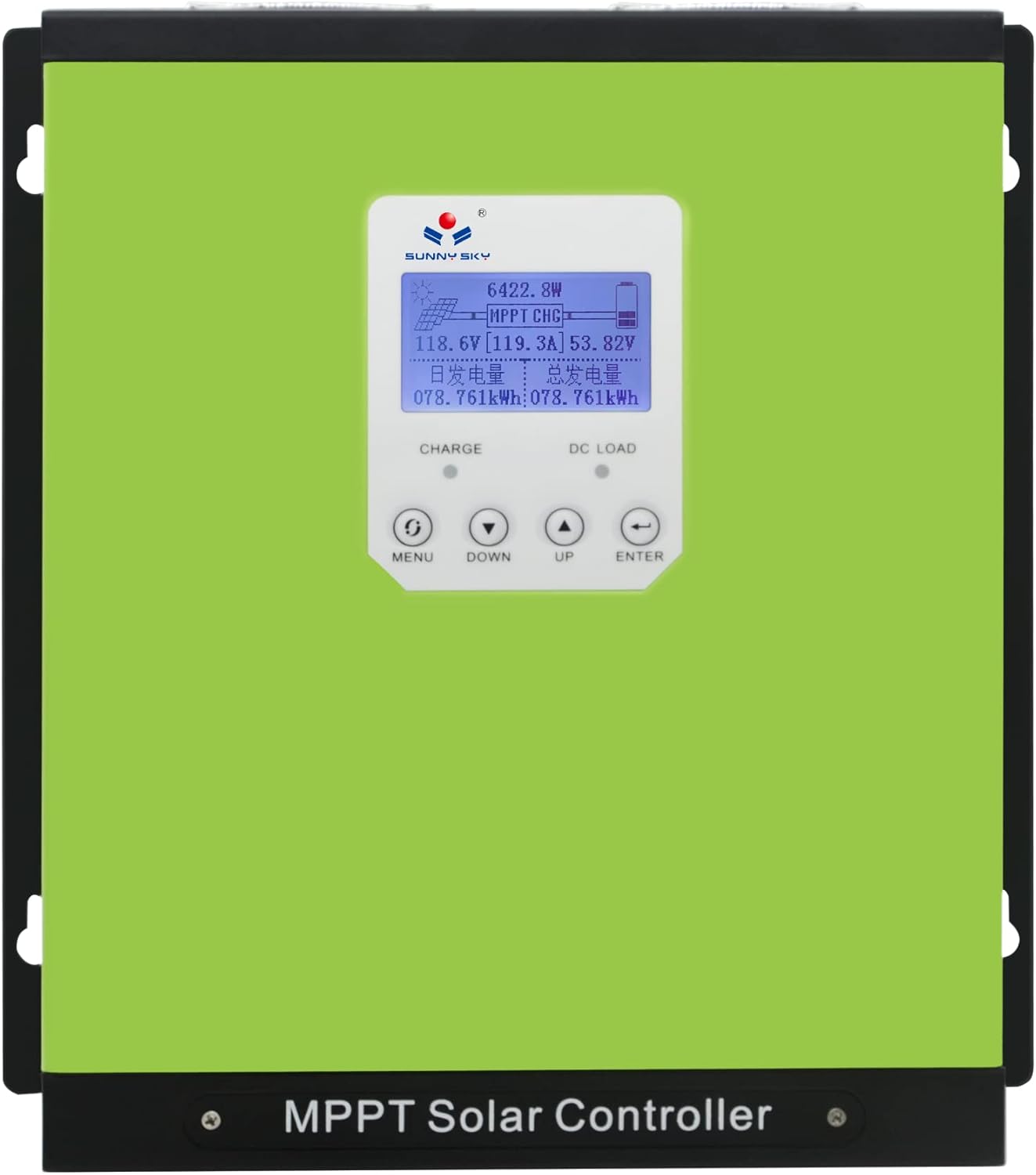 Sunnysky Solar MPPT Solar Charge Controller 100A 12V24V36V48V Auto 100A Solar Panel Regulator Max Input Power 1400W-5600W, for AGM Sealed Gel Flooded Lithium Battery…
