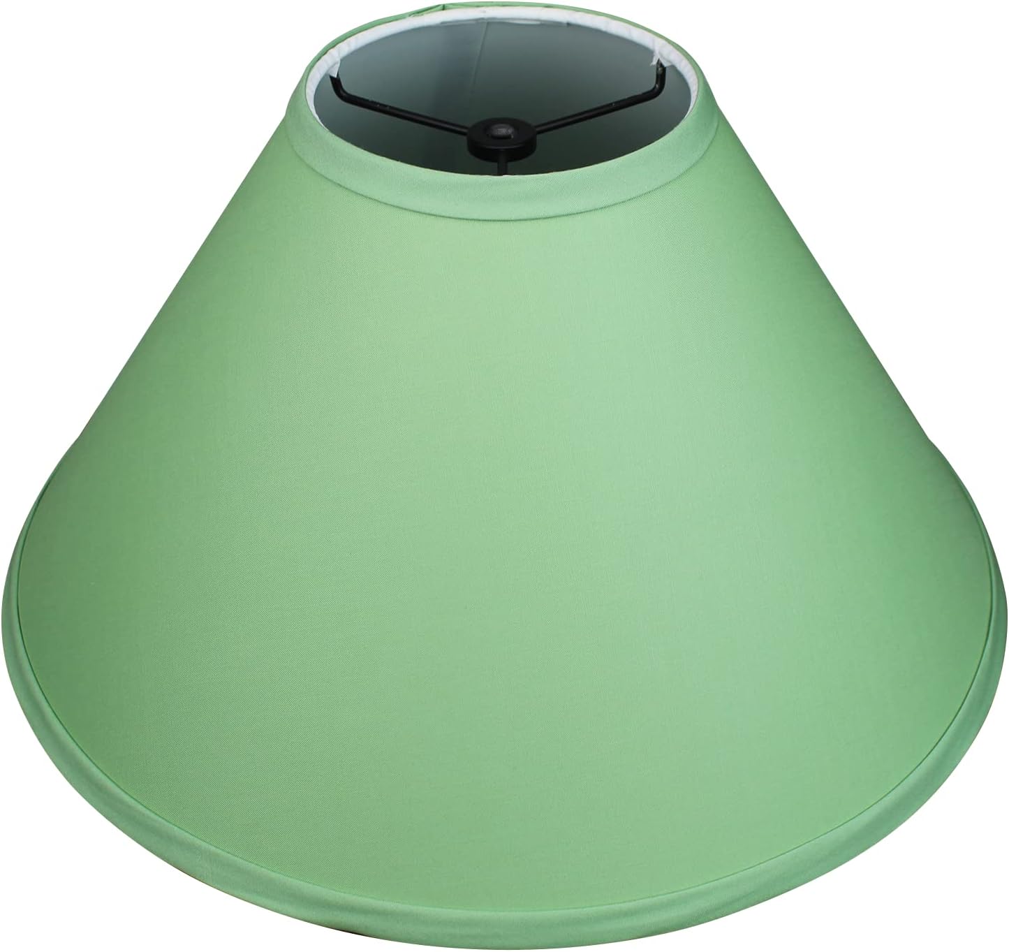 FenchelShades.com Lampshade 5.5" Top Diameter x 16" Bottom Diameter x 10" Slant Height with Washer (Spider) Attachment for Lamps with a Harp (Paper Oiled Kraft)