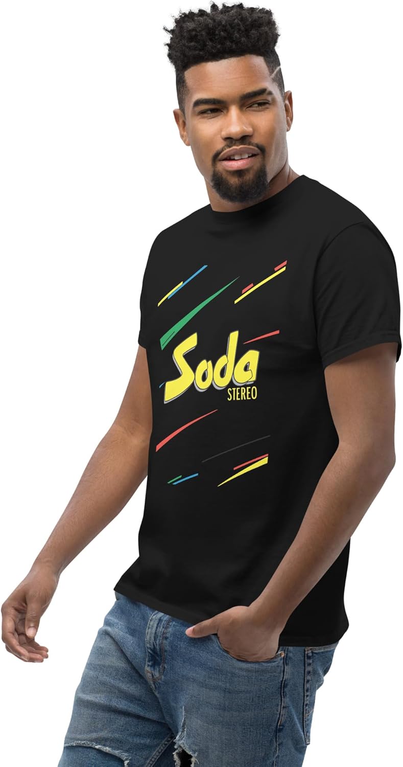 Soda Stereo. Argentina. Banda de Rock Nacional Argentino. Algodon. Unisex. ES muy IMPORTANTE ver la Tabla de Tallas. CAM2724