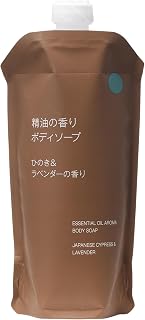 無印良品 精油の香り ボディソープ ひのき&ラベンダーの香り(詰替用) 340mL OAR47A4A