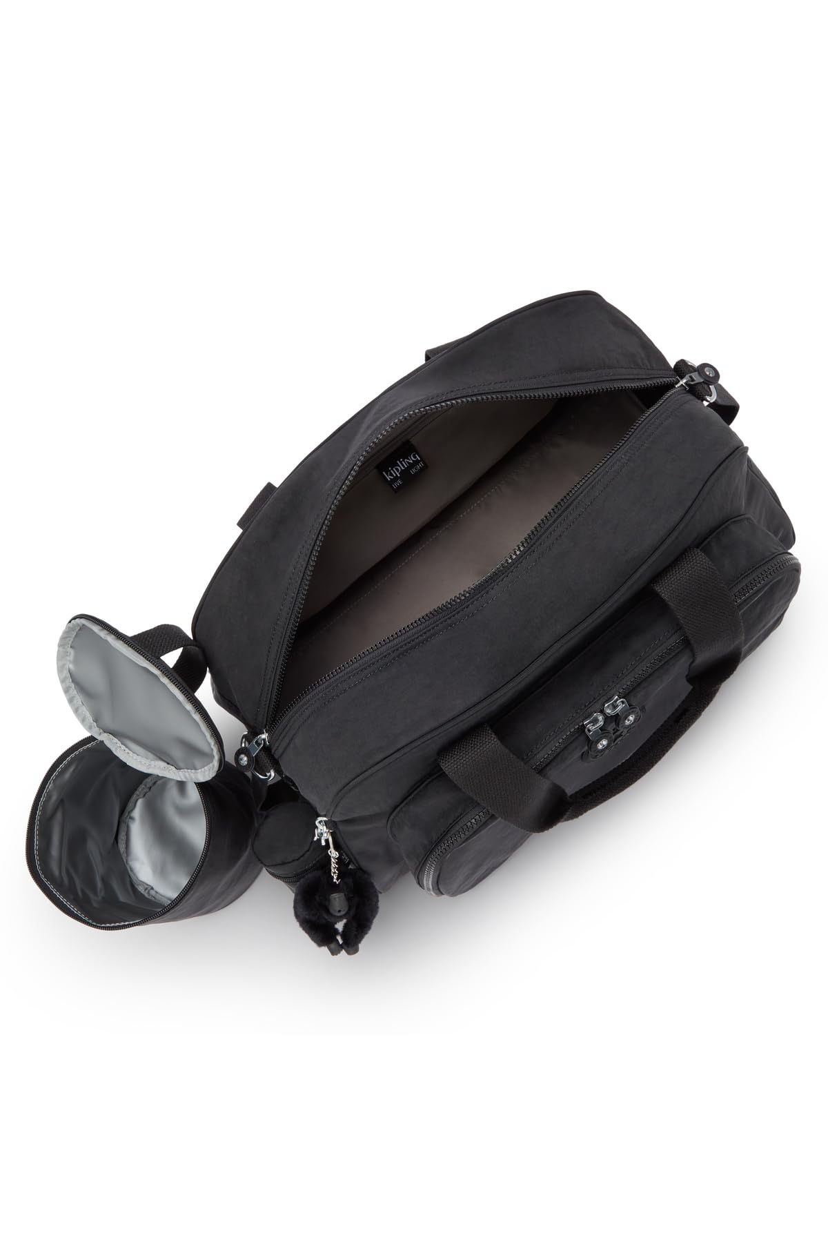 Kipling Camama Große Babytasche, Black Noir (Schwarz)