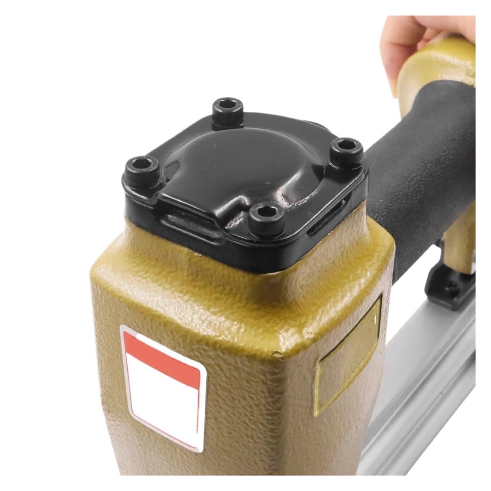 Grapadora neumática sin aceite Clavadora neumática 18Ga F50, grapadora de aire, clavos de 25-50mm for tapicería, muebles, sofás, herramienta de fabricación de carpintería
