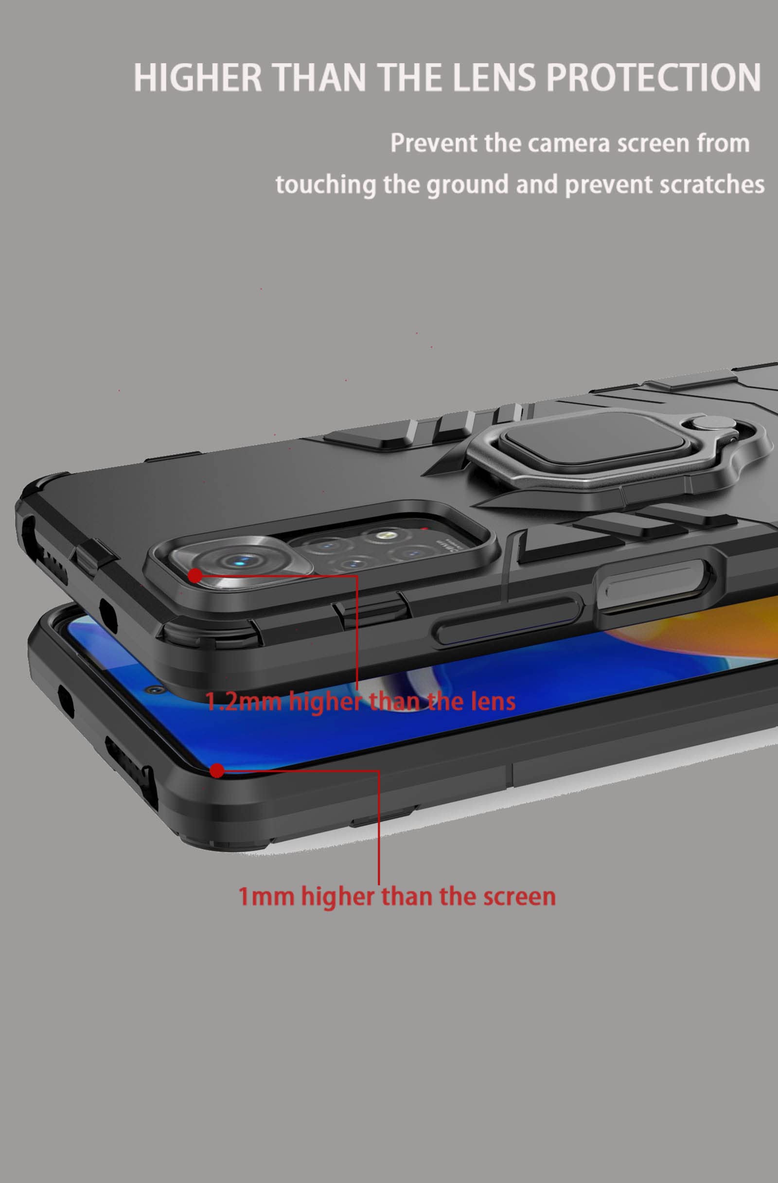 GOKEN Cover per Xiaomi Redmi Note 11 4G / Redmi