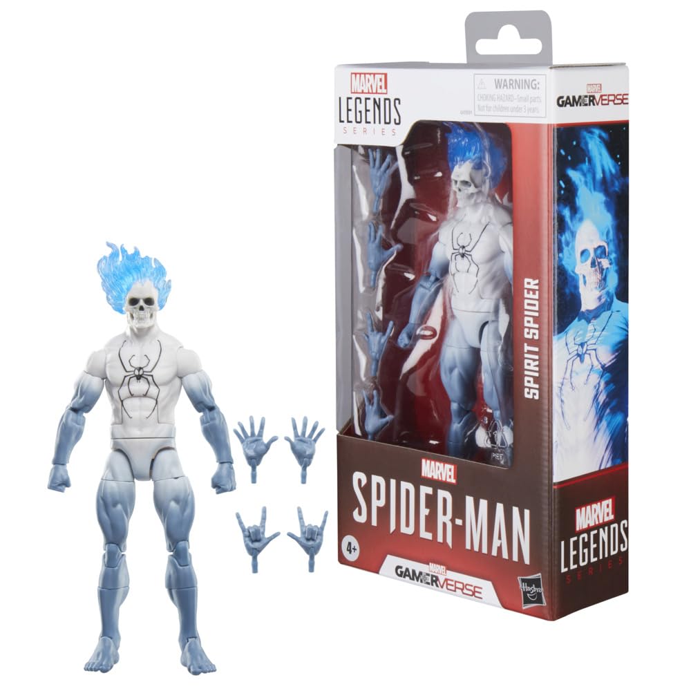Marvel Legends Series Gamerverse Spirit Spider Action Figure, Mehrfarbig