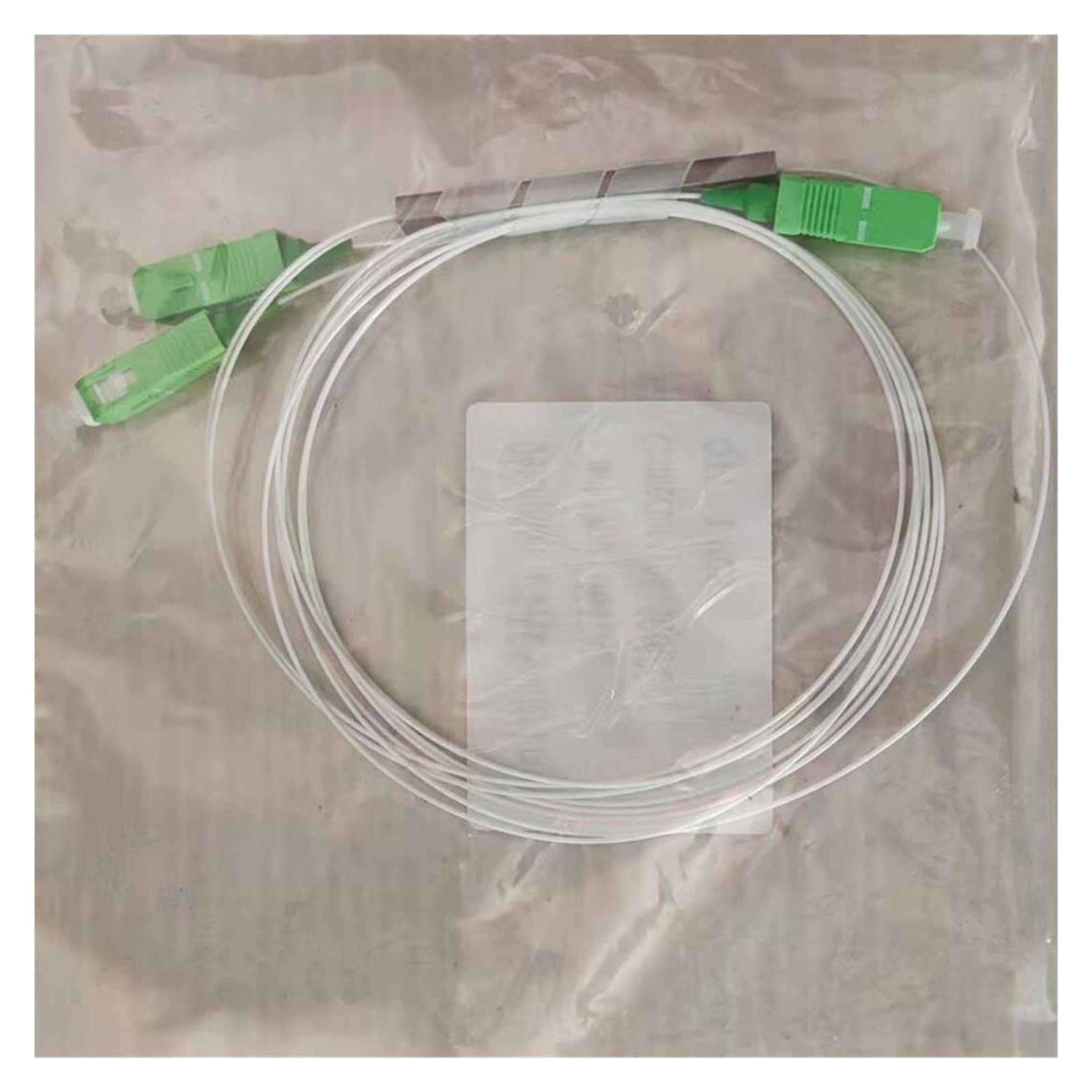 Répartiteur PLC à fibre optique 1x2 SC/AC M~ni Blockless 1 * 2 SC AC Connecteur Répartiteur de fibre FT-TH Simple(20PCS)