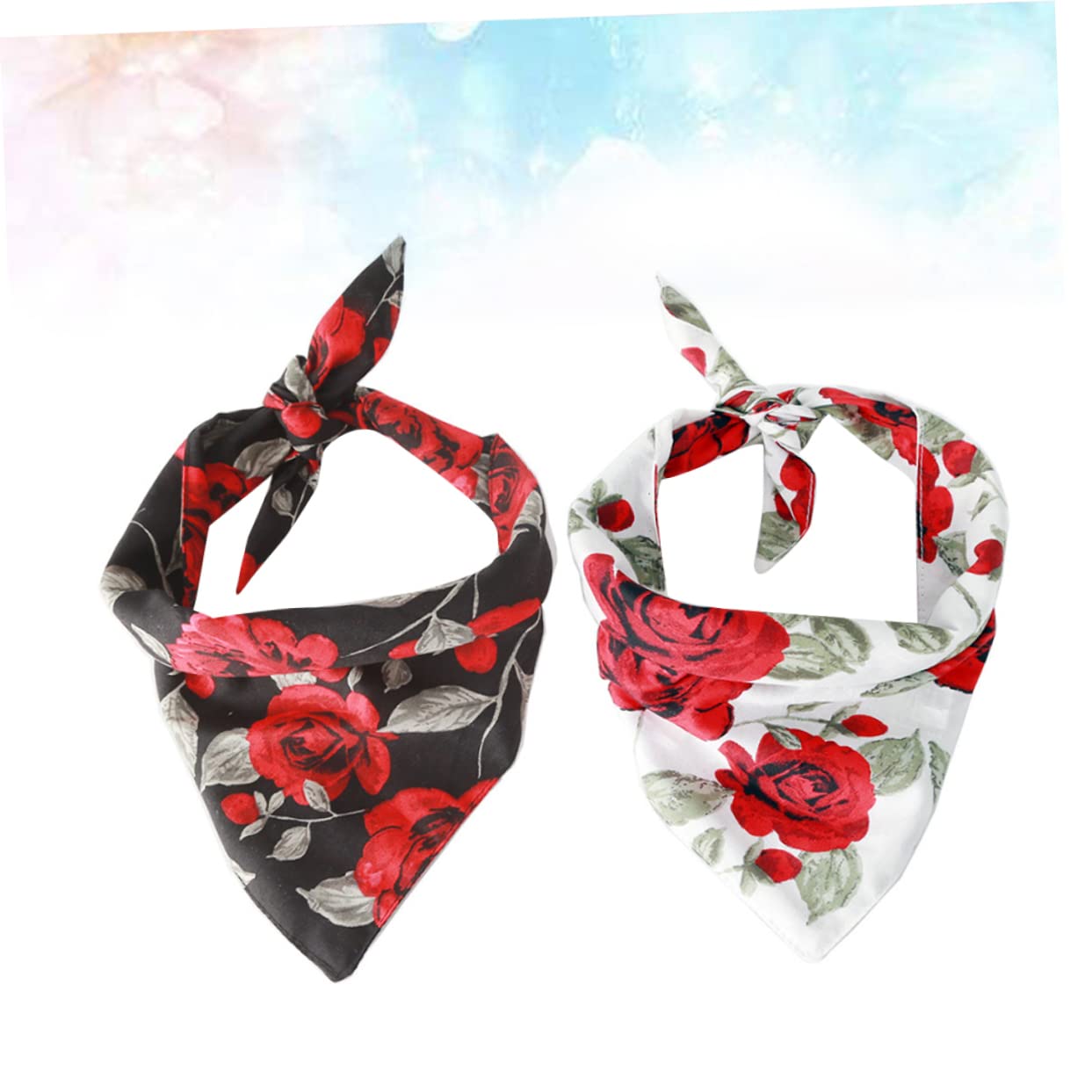 minkissy Lot de 6 Bandanas d'hiver pour Chiot - Bandana de Saint-Valentin - Ornements - Petit Collier pour Chiot - de Saint-Valentin - pour Petit Chien - Bavoirs pour Chien