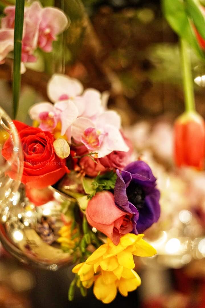 Set 6 Vasi Vintage Piccoli In Vetro - Oro, Lavabili In Lavastoviglie Per Centrotavola E Decorazioni