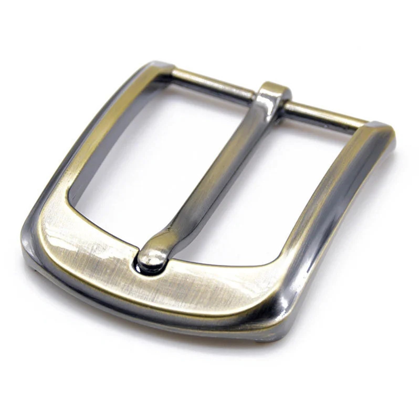 Fibbie Per Cinture 12 pezzi da 40 mm in lega di zinco con fibbia for cintura casual uomo, barra terminale, for tallone, fibbie perno singolo, parti jeans artigianali in pelle Per Uomo E Donna