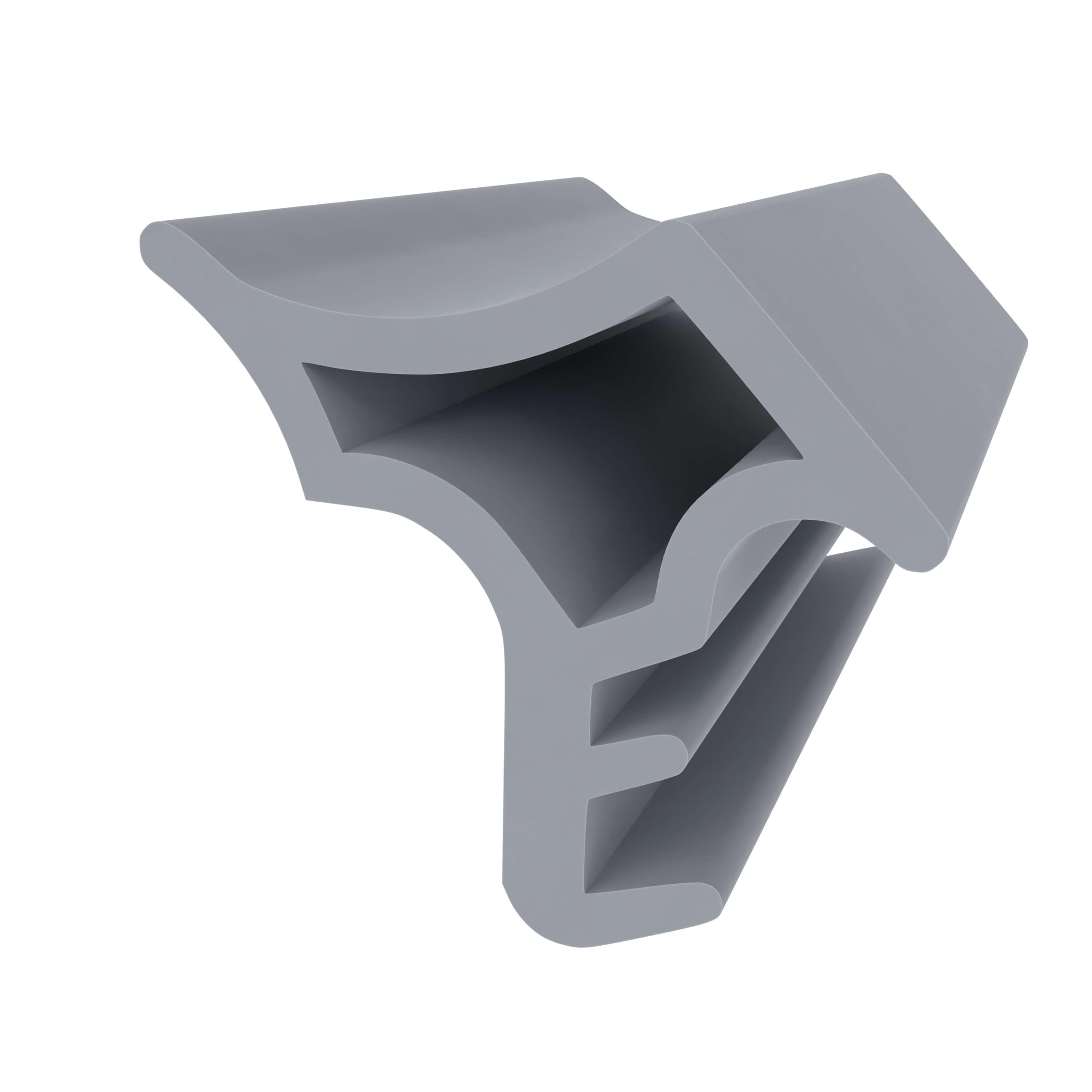 Graf Dichtungen Stahlzargendichtung Türdichtung Grau 3 mm Nut