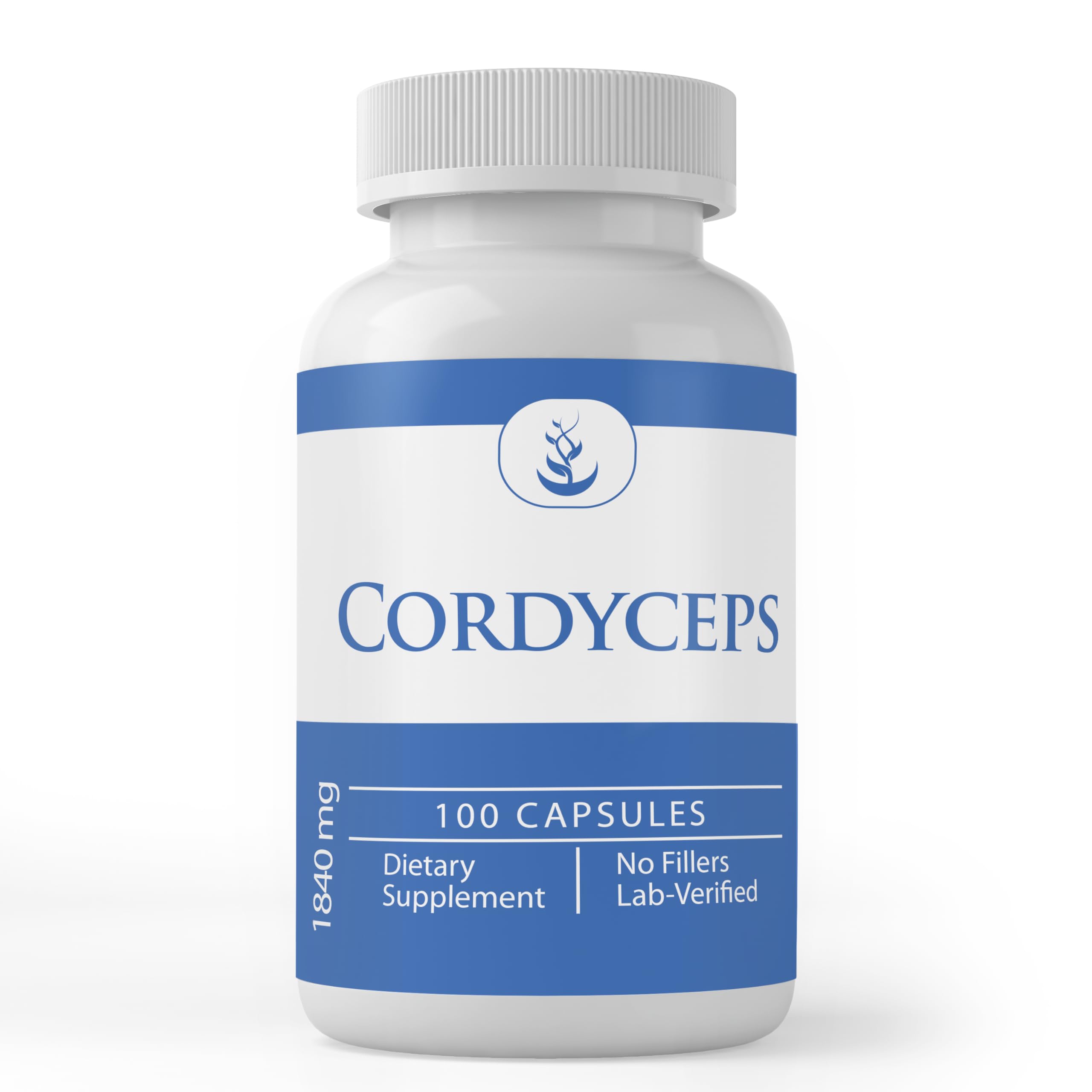 Pure Original Ingredients Cordyceps, (100 Capsules) Always Pure, No Additives Or Fillers, Lab Verified