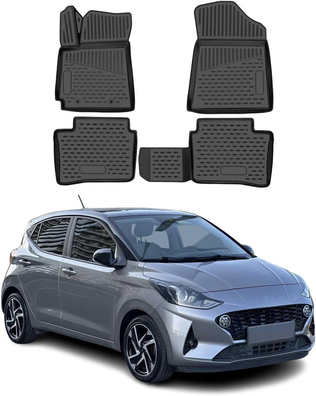 Rubber automatten op maat - Citroen DS3 Crossback, Opel Corsa F Rubber automatten op maat - Citroen DS3 Crossback, Opel Corsa F