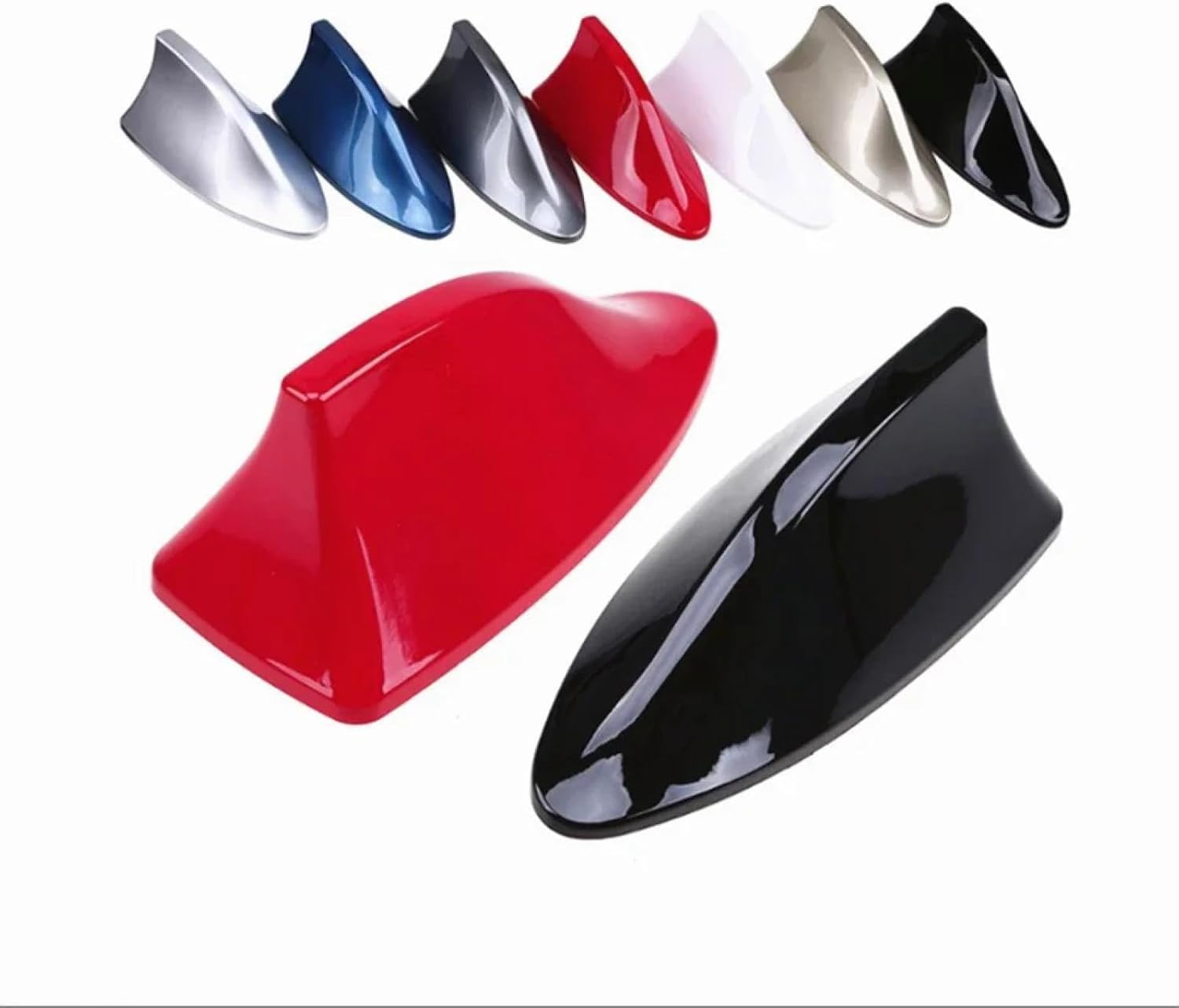 Car Shark Fin Antenna Cover for BMW X3 (G01) 2018-2020 2021, Shark Fin Antenna Toppers Roof Aerial Cover Roof Antenna Exterior Accessories,Black