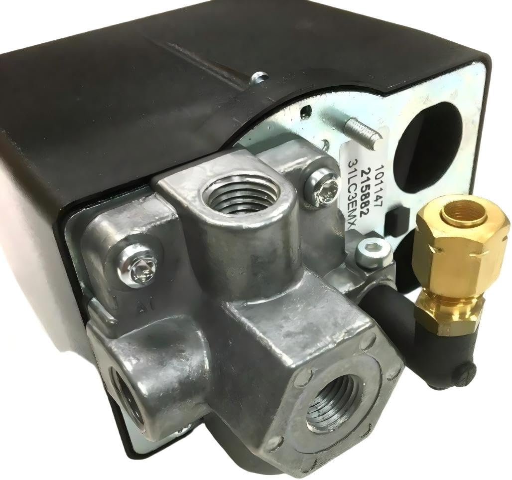 L1410T Air Compressor Motor Starter Pressure Switch - for Ingersoll-Rand Two Stage Air Compressor Parts 54732417 - Combination Pressure Switch/Mag Starter Replacement - 20-30 Amp 5hp MDR 3 30 AMP