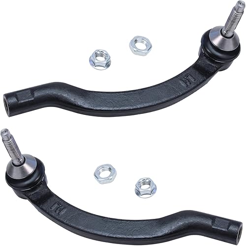 Miniatura 4 de Detroit Axle - 10 brazos de control delanteros inferiores completos con rótulas, varillas de amarre exteriores y eslabones de barra estabilizadora