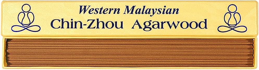 [Bosen] Superior Western Malaysian Chin-Zhou Agarwood - 8" Stick Incense - 100% Natural - FYWD35T