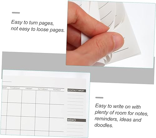 Miniatura 7 de Ciieeo 1 agenda mensual 2022 2022, agenda semanal de comidas, agenda diaria, agenda desgarrable, planificador de escritorio, agenda mensual 2022,