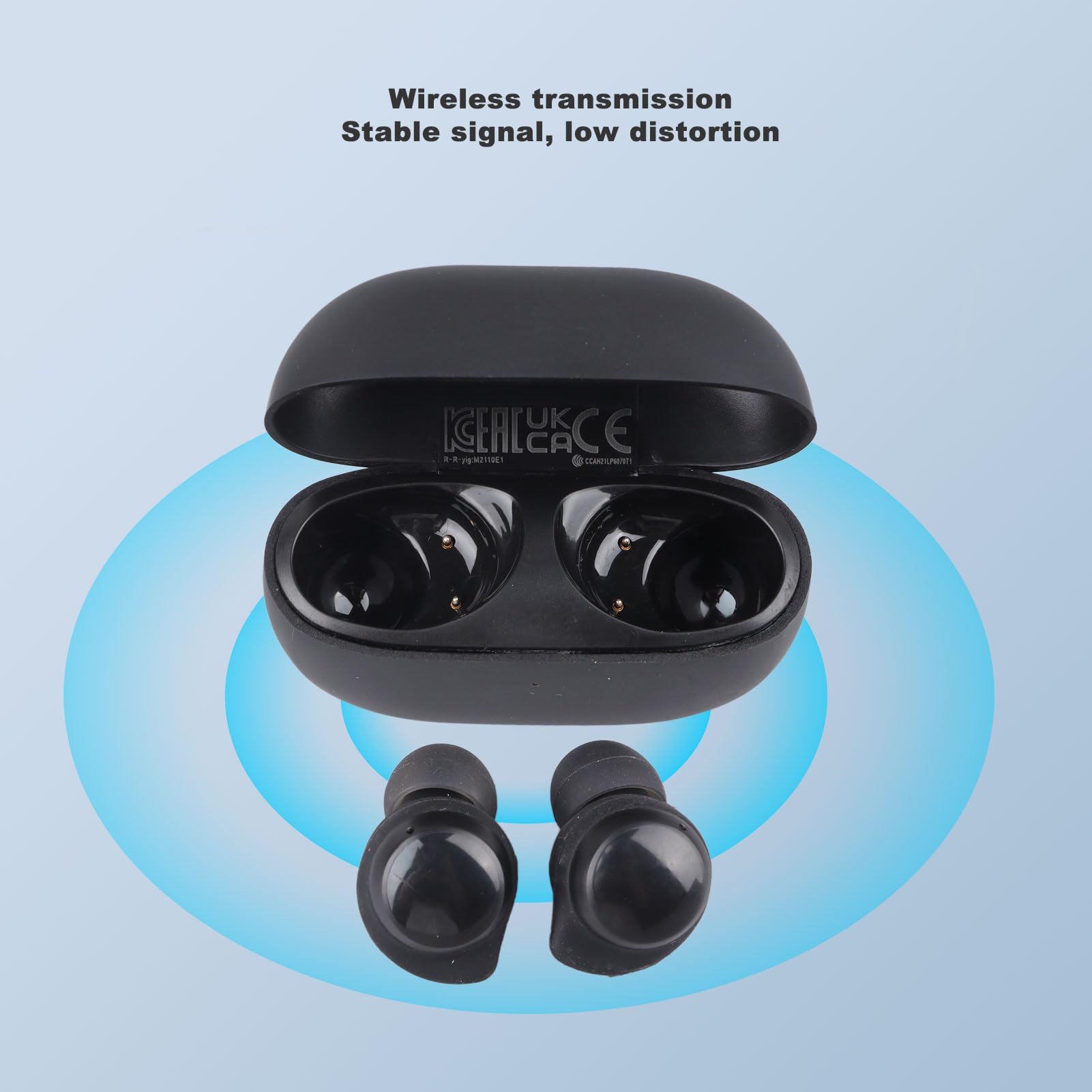 VBESTLIFE Auriculares Inalámbricos Bluetooth para Redmi Buds 3 Lite, Auriculares Bluetooth 5.2 con Reducción de Ruido con Tapones para los Oídos de Repuesto, con Estuche de Carga