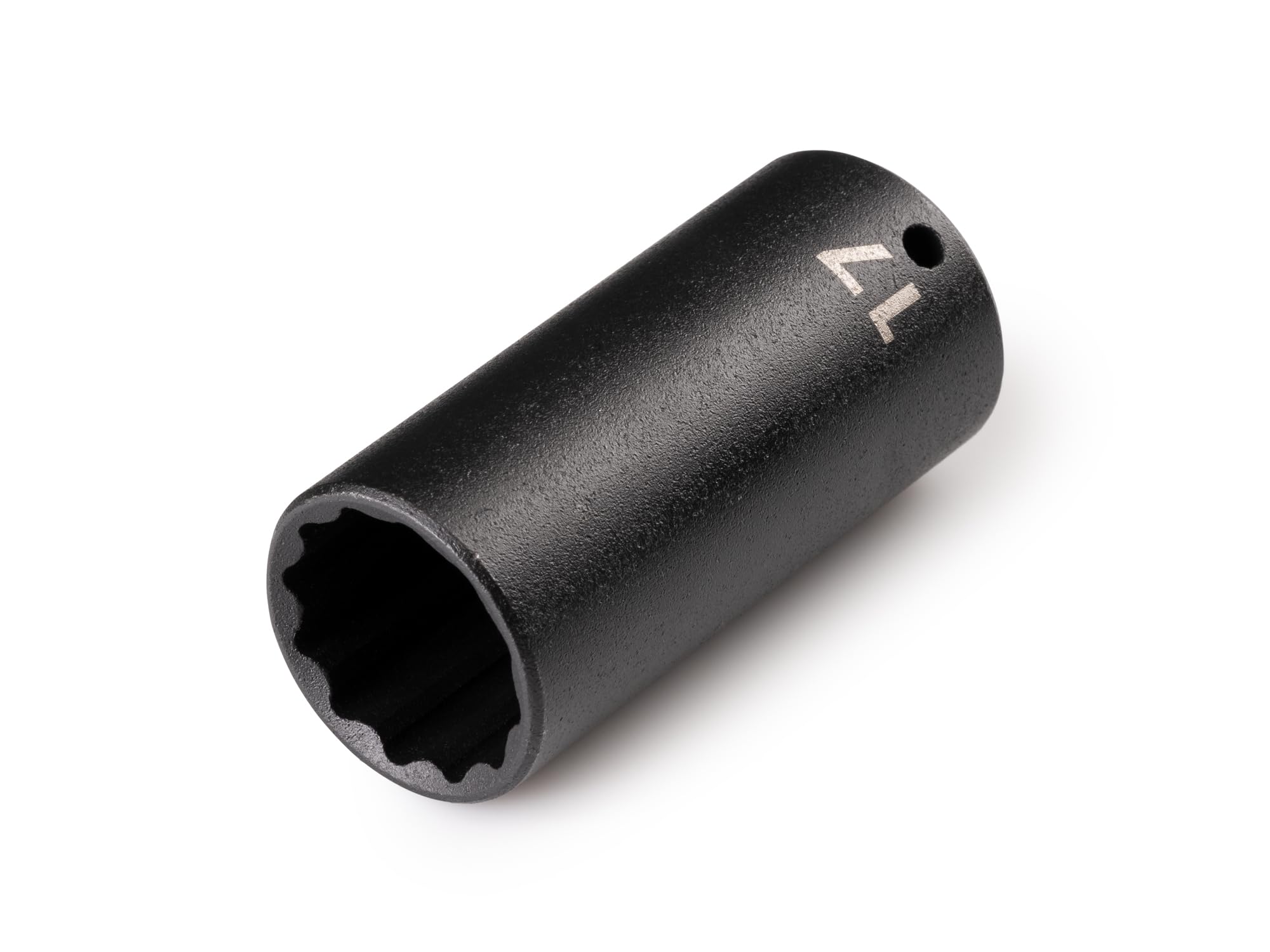 TEKTON 1/4 Inch Drive x 17 mm Deep 12-Point Impact Socket | SID03317
