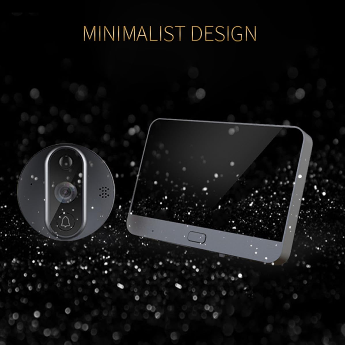 Sonnette 1mp 720p Chat WiFi de Électronique Œil Visuelle R9