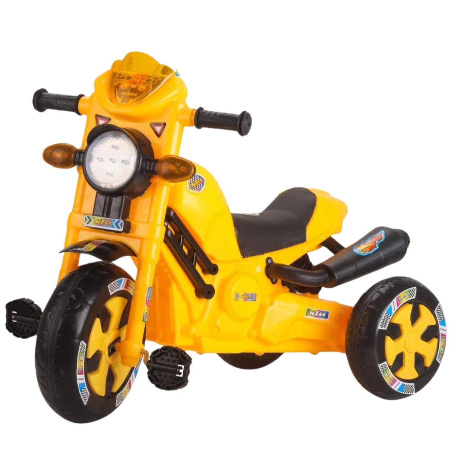 See full amazon price history chart for Balaji Trading Company Turbo Bike Pedal Tricycle for Kids | Musical Horn & Lights | Ages 3-6 | Yellow Balaji Trading Company Turbo Bike Pedal Tricycle for Kids | Musical Horn & Lights | Ages 3-6 | Yellow (B0DD46Z6TS) Amazon Price History, Amazon Price Tracker