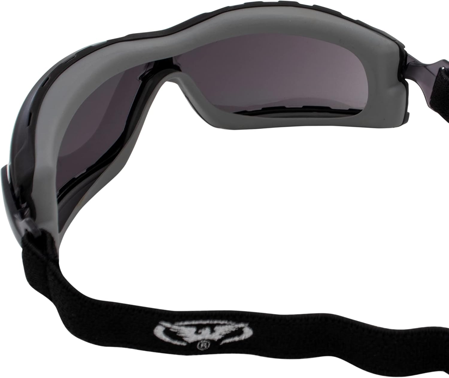 Global Vision Sunn Up Gray Motorcycle & Safety Goggles ANSI Z87.1 Scratch-Resistant Anti-Fog Smoke Lens - Image 7