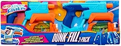 Nerf Super Soaker Dunk-Fill Kit com 2 lançadores de água
