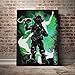 Bricolage Diamant Peinture 5D Strass Image Artisanat pour la Décoration Murale À La Maison Deku Bnha Boku No Hero Art(30x40) CM