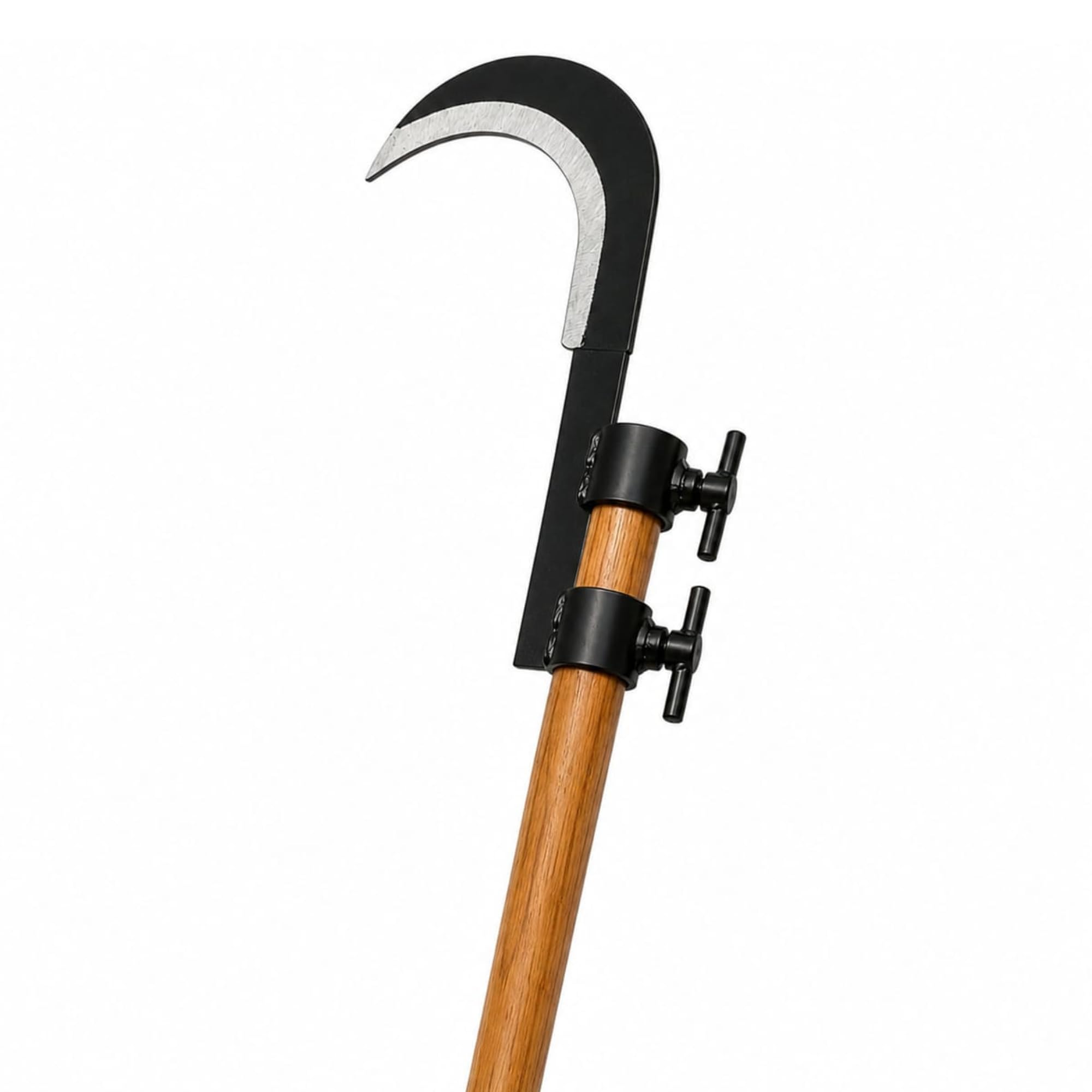 ROBUX Grass Sickle Cutter Head | Heavy Coconut Plucker with Adjustable Handle Clamp | Razor- Sharp Metal Blade for Tree Branches, Grass, Weeds, Gardening | Multipurpose Agricultural Hand Tool-picture-41