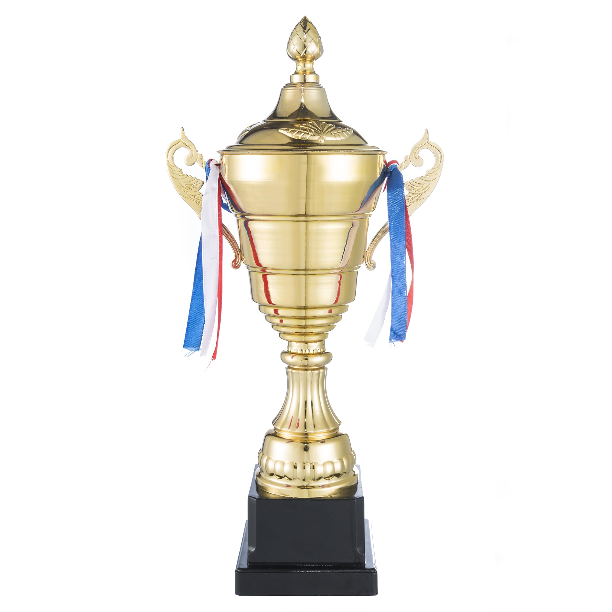Copa de Oro XXL Taza de Ganador con Tapa 36 cm Trofeo Personalizable