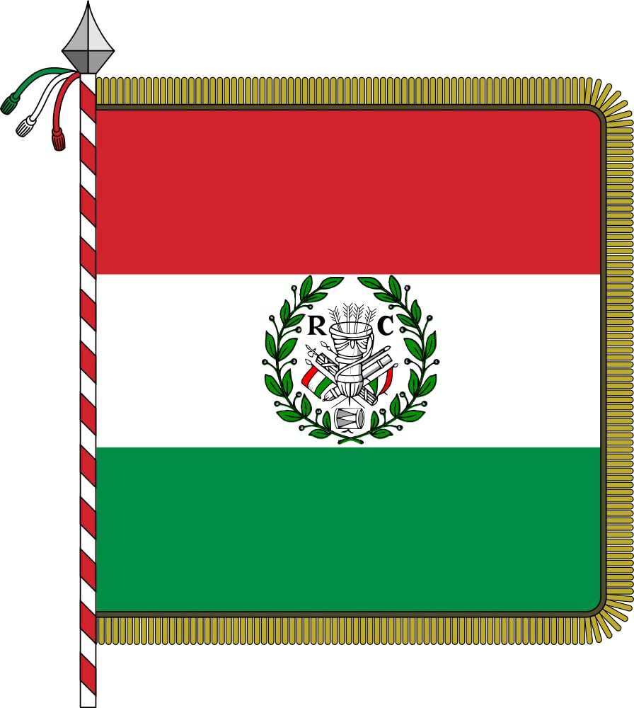 Drapeau Cispadane Repubblica Cispadana grand format tissu résistant extérieur
