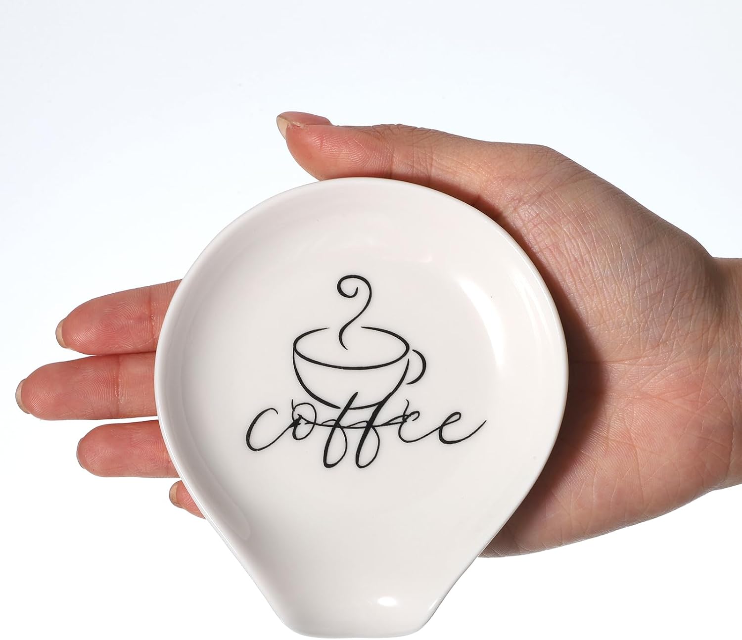 Coffee Spoon Rest, Ceramic Coffee Spoon Holder