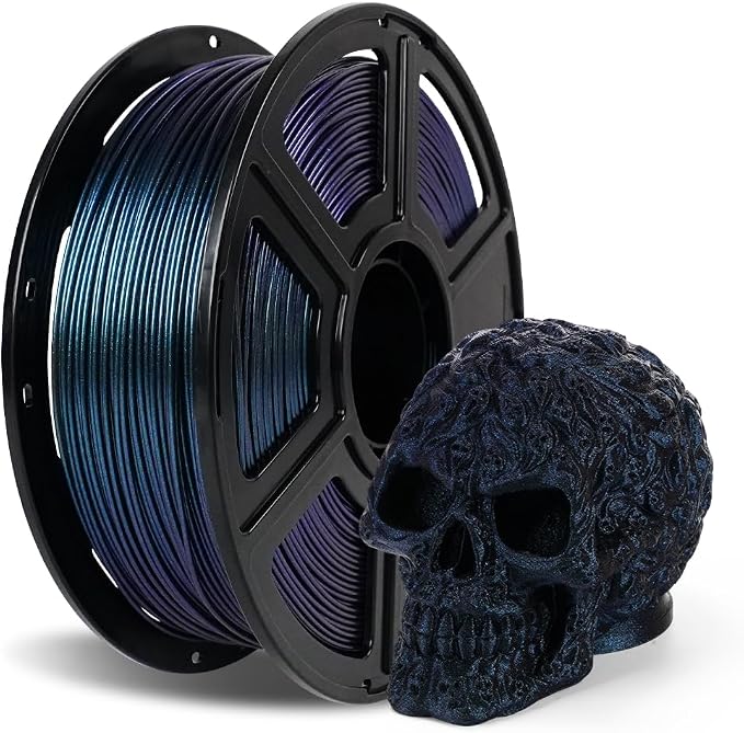 Filamento PLA Chameleon 1.75mm 1KG Burnt Titanium miniatura 8