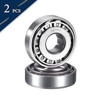2 Pack 30302 Tapered Roller Bearing Cone and Cup Set