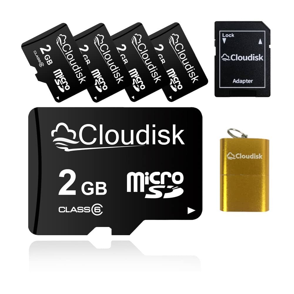 Amazon | Cloudisk Micro SDカード2 GB(5個セット) フラッシュ