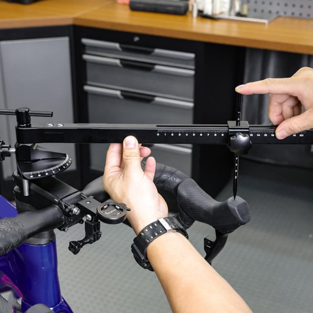 Road for Bike Shifter Adjust, Instrumento de nivel de manillar con palanca de doble límite para barras curvadas, aleación negra