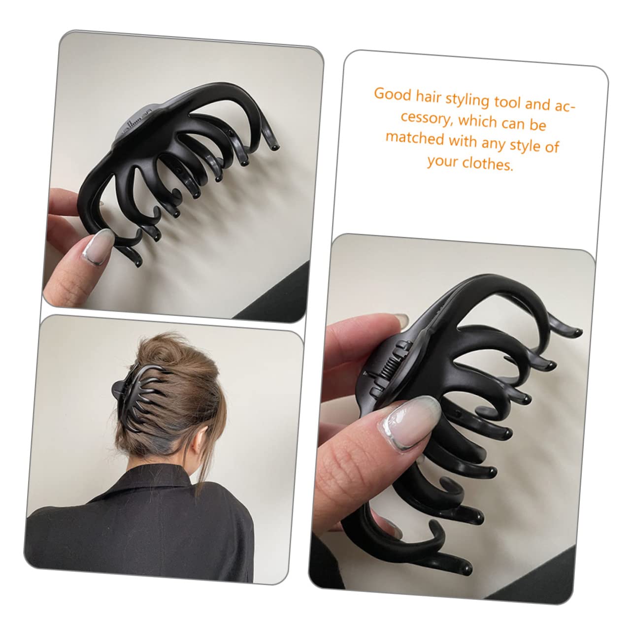 Amazon.com : LALAFINA Easy to Wear Hair Clip French Hair Claw