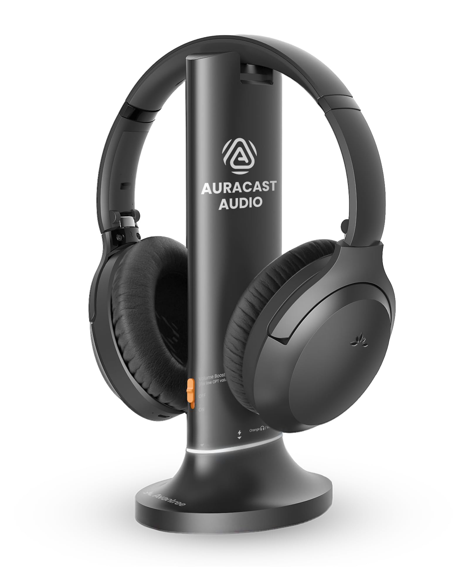 Avantree Opera Aura – Auracast Wireless Headphones for TV with Clear Voice & Volume Boost, Works with Auracast-Enabled Devices, TV Transmitter &