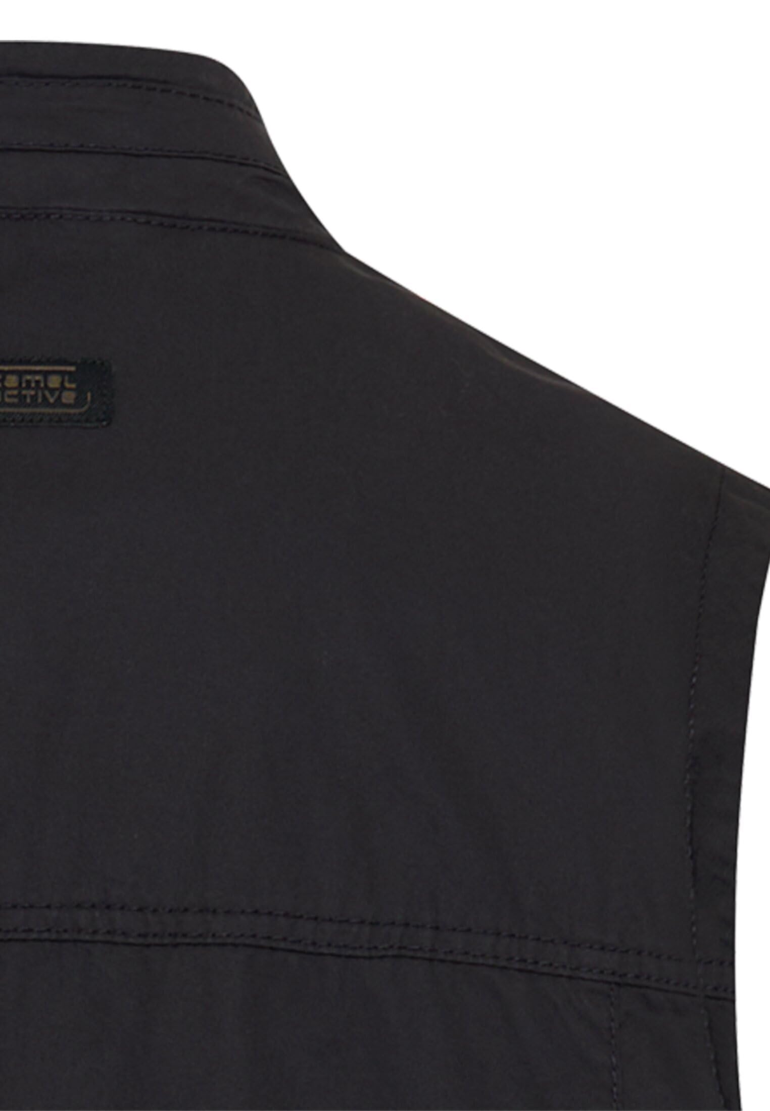 camel active Herren Outdoor Weste mit Innentaschen