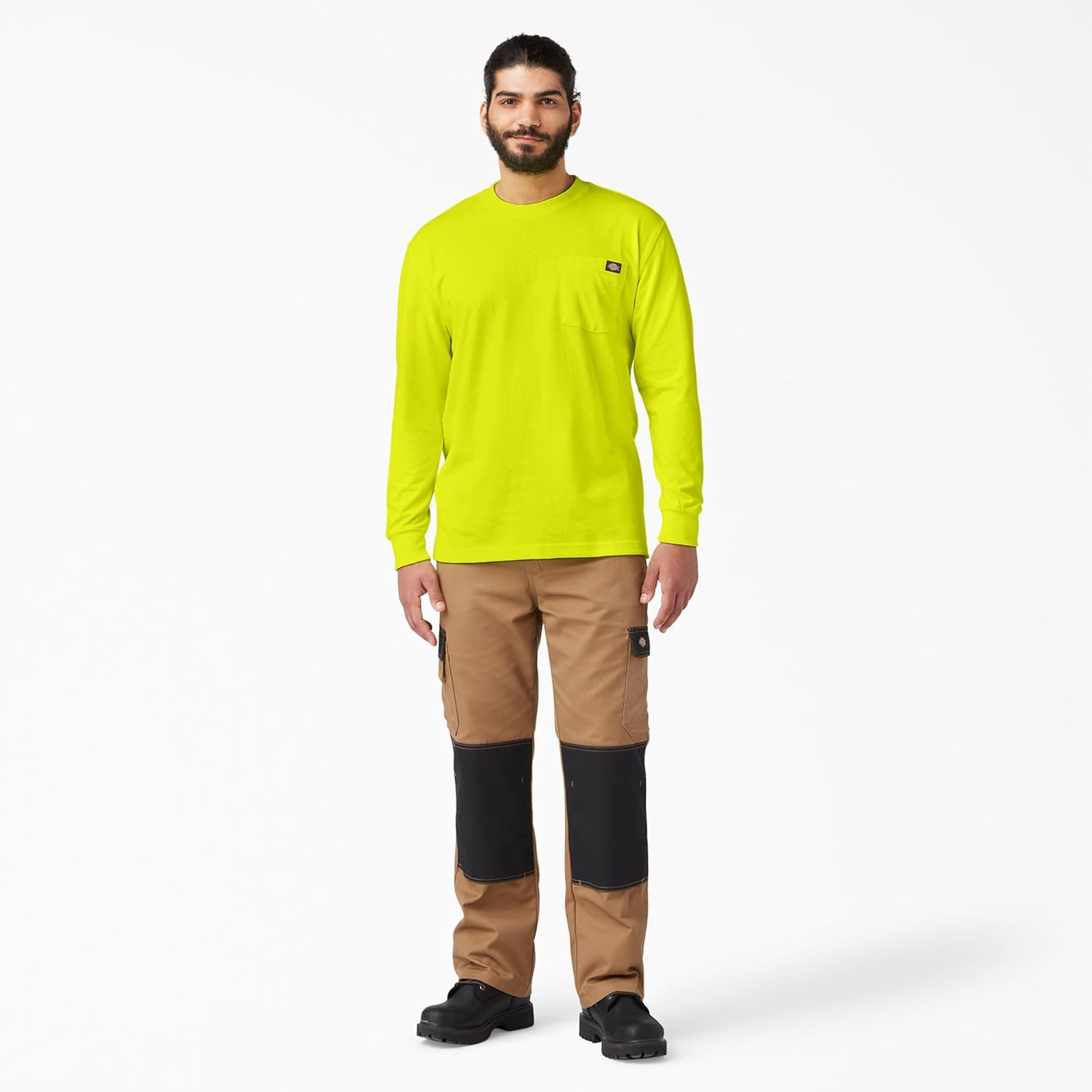 Dickies Men's Big and Tall Long Sleeve Heavyweight Crew Neck - Image 6