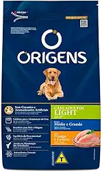 Origens Ração Seca Light Para Cães Adultos De Médio Porte Sabor Frango 3Kg