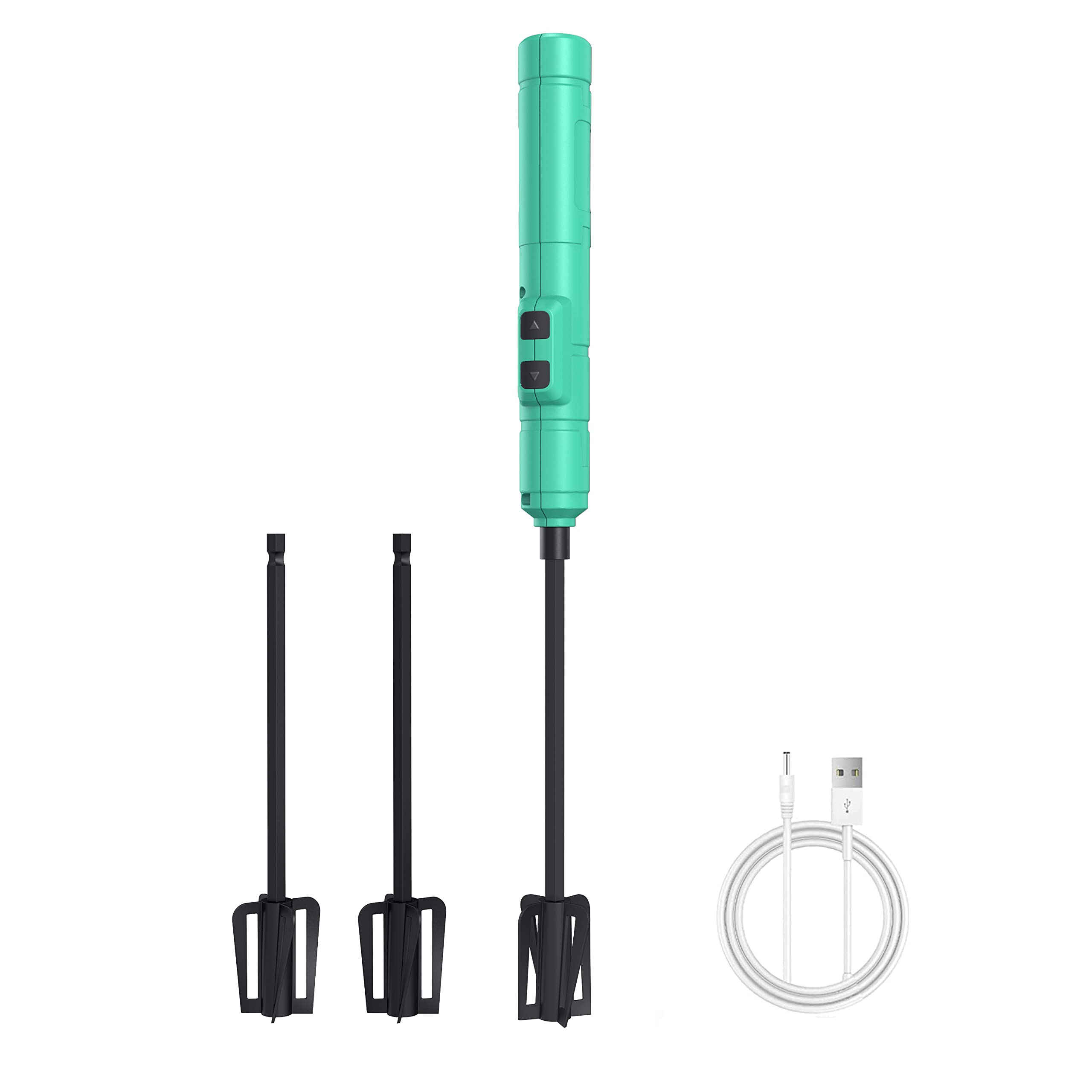 Resin Mixer - Handheld Rechargeable Epoxy Mixer for Mixing Without Bubbles, Epoxy Resin Mixer, Resin Stirrer for Resin, Silicone Mixing, DIY Glitter Tumbler